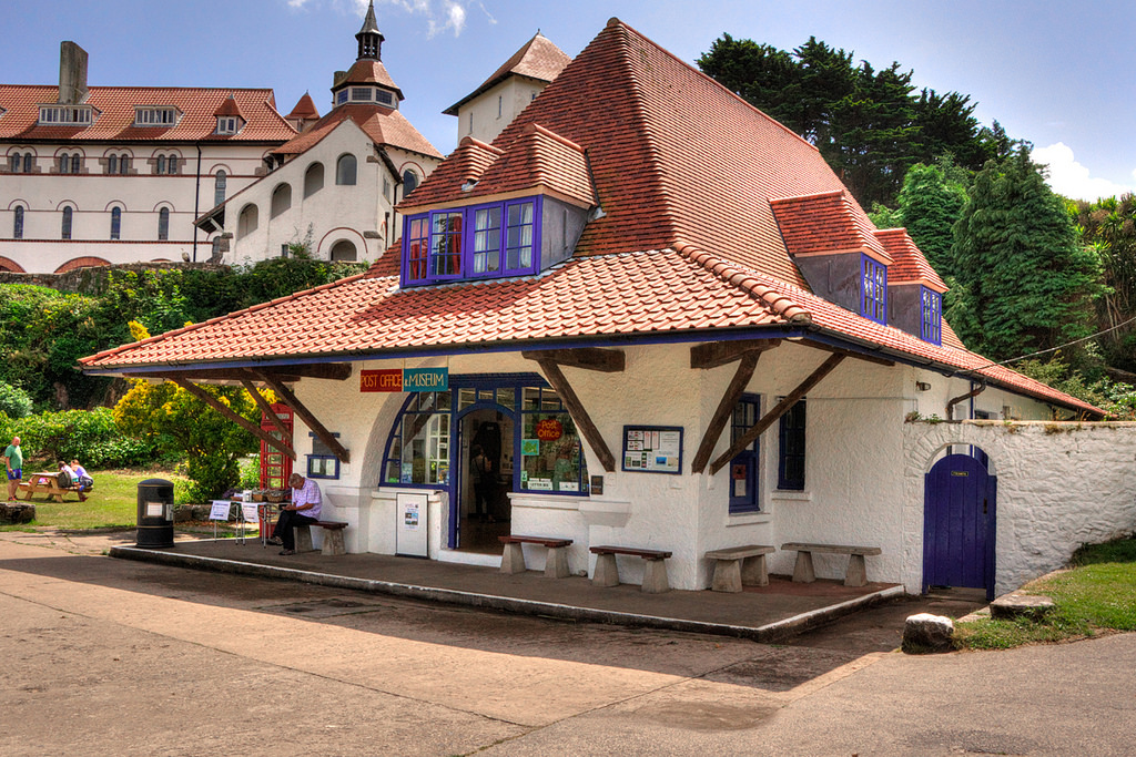 The Post Office at Caldey Island, Pembrokeshire