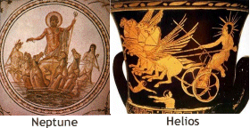 Halos in ancient Greece and Rome