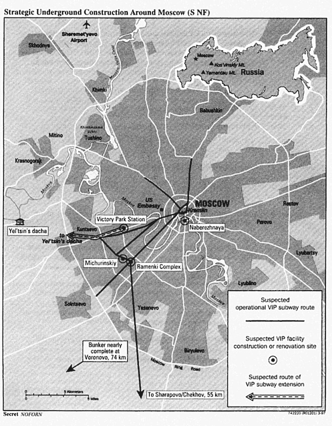 Подземная карта москвы